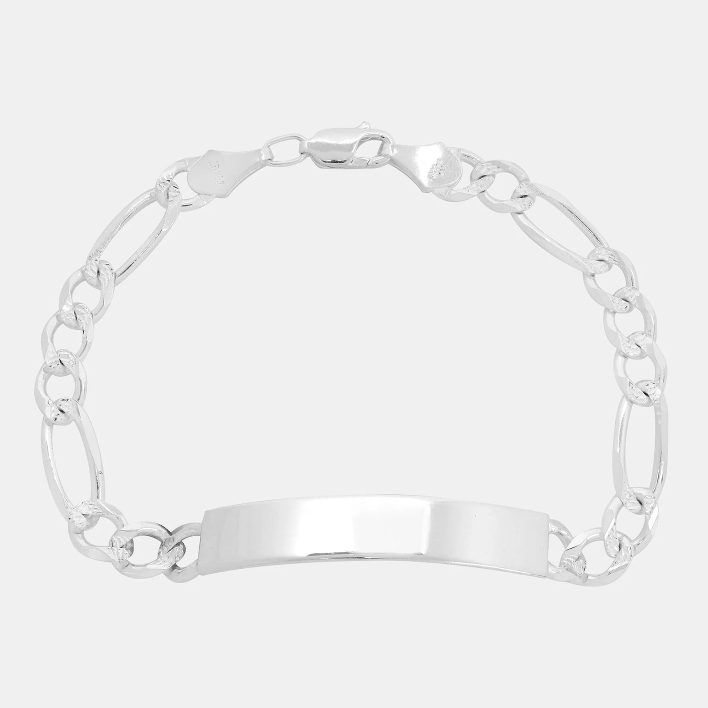 Esclava Unisex de plata .925 Eslabones 7mm 14gr 18cm