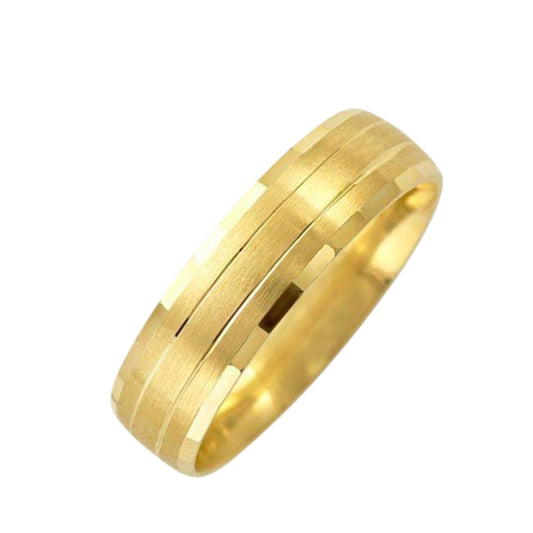 Liam hoop in 10k yellow gold 