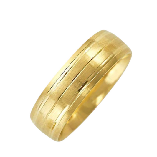 Liam hoop in 10k yellow gold 