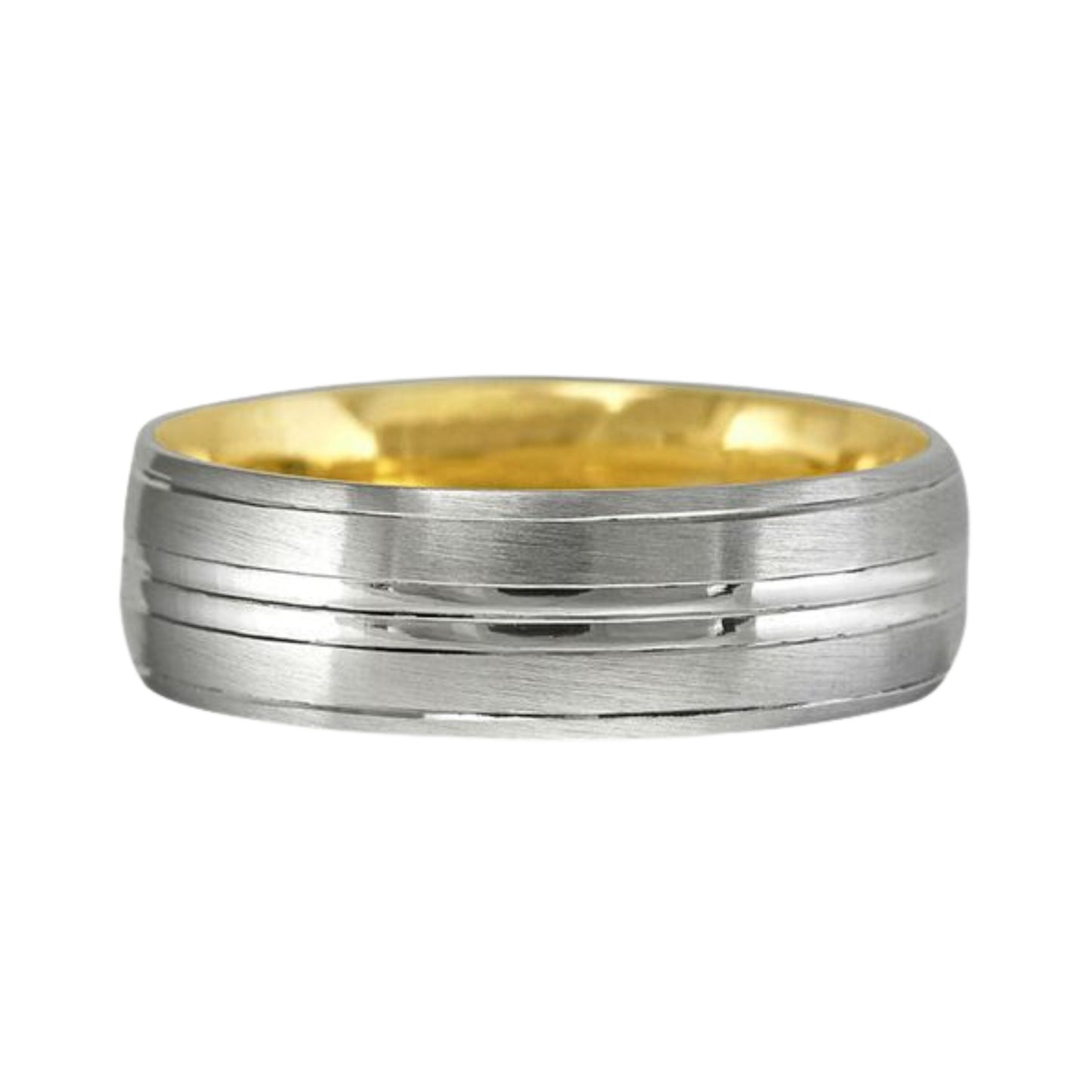 Liam hoop in 10k yellow gold 