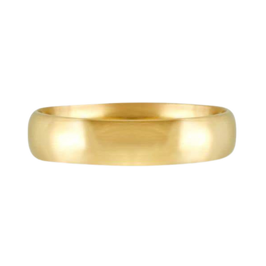 Liam hoop in 10k yellow gold 