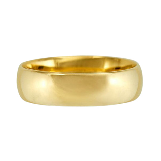 Liam hoop in 10k yellow gold 