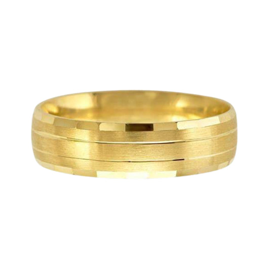 Liam hoop in 10k yellow gold 