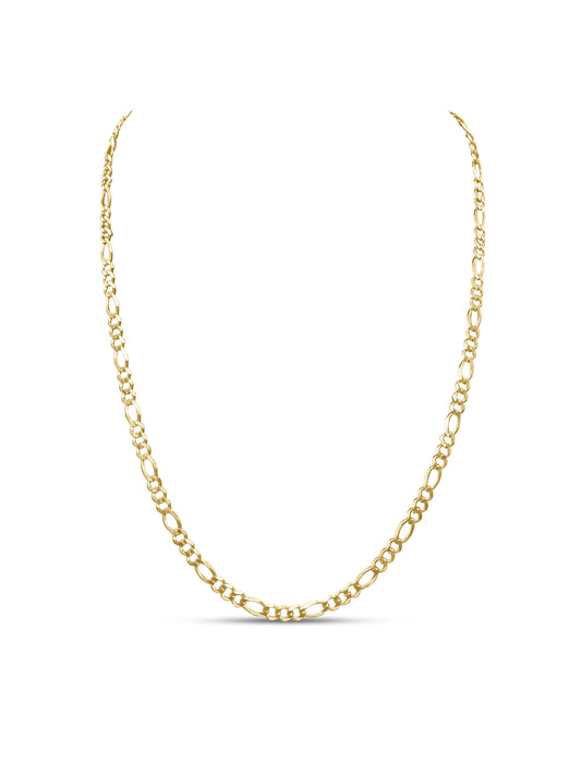 Italian Torsal Unisex Chain in 10k Yellow Gold