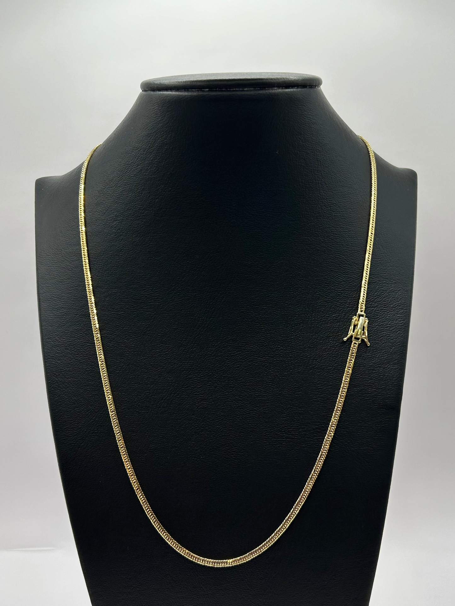 Italian Torsal Unisex Chain in 10k Yellow Gold