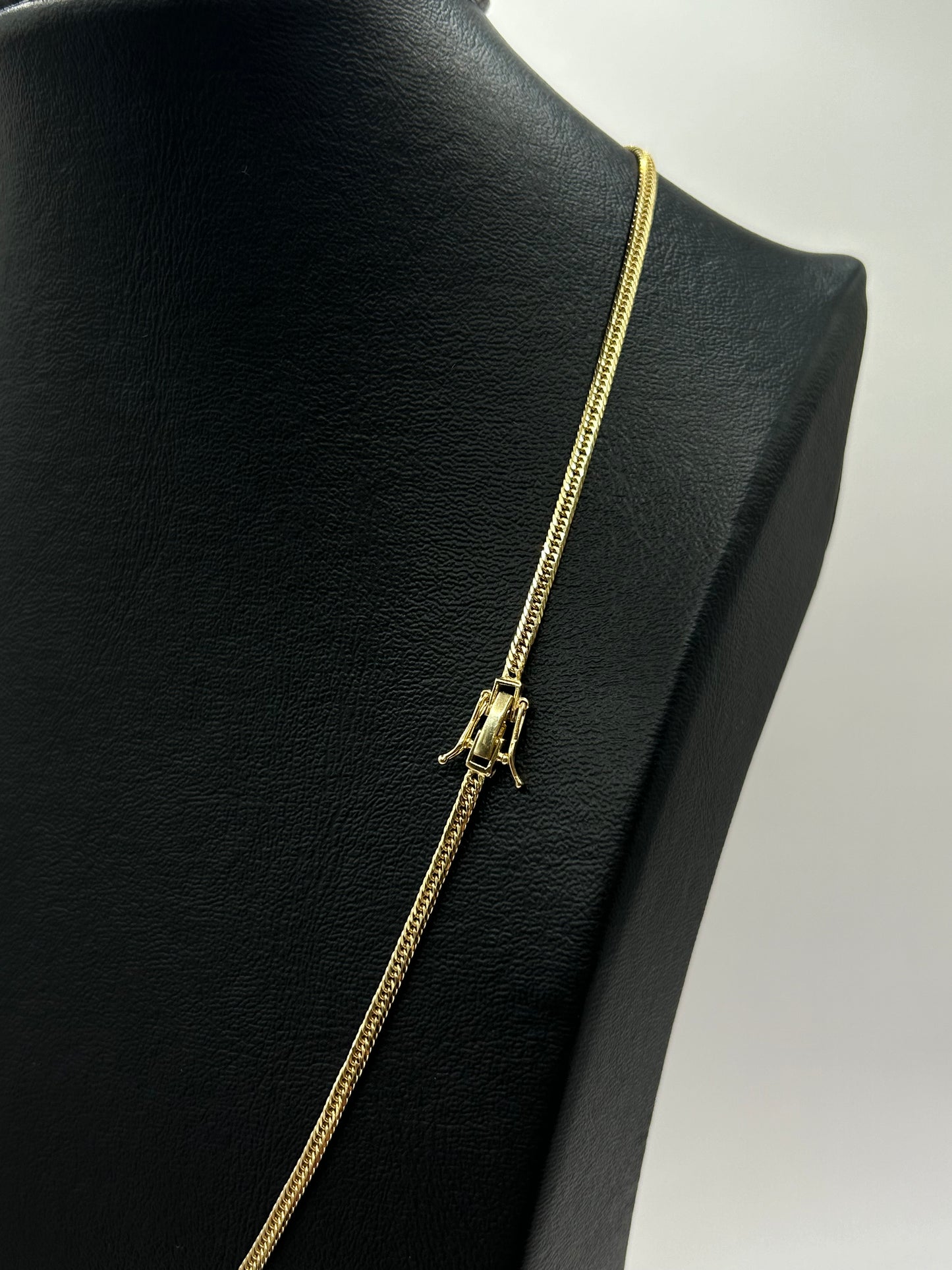 Italian Torsal Unisex Chain in 10k Yellow Gold