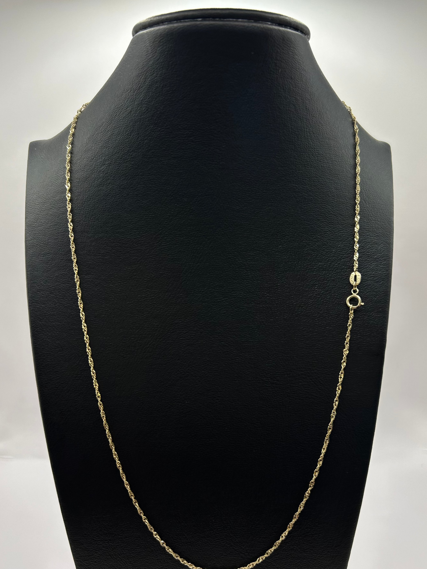 Italian Torsal Unisex Chain in 10k Yellow Gold