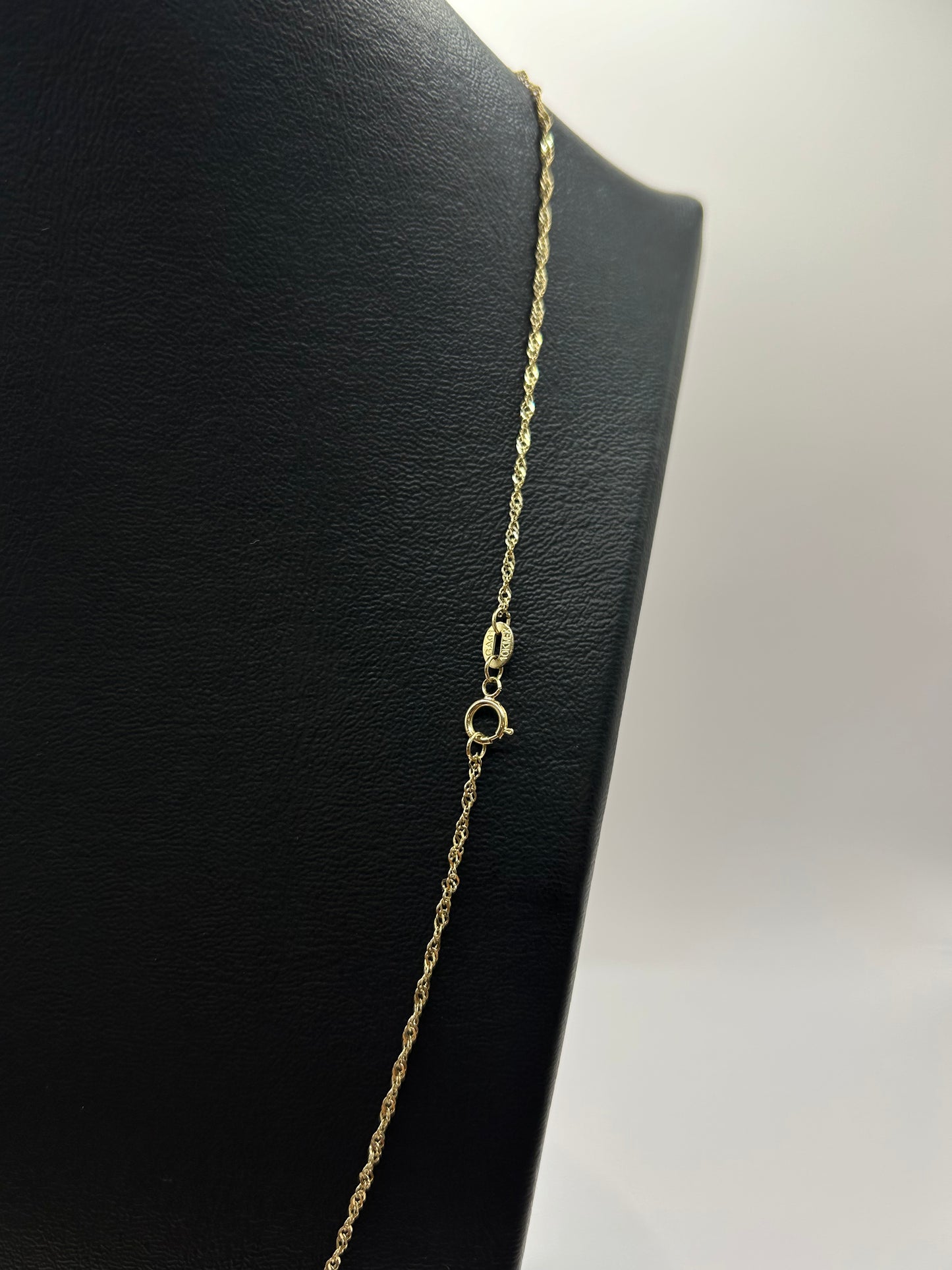 Italian Torsal Unisex Chain in 10k Yellow Gold