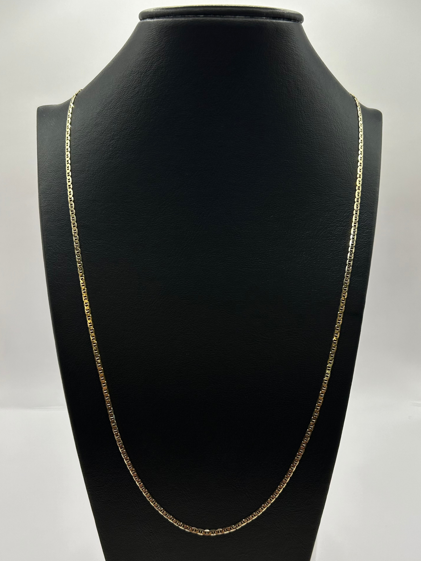 Italian Torsal Unisex Chain in 10k Yellow Gold