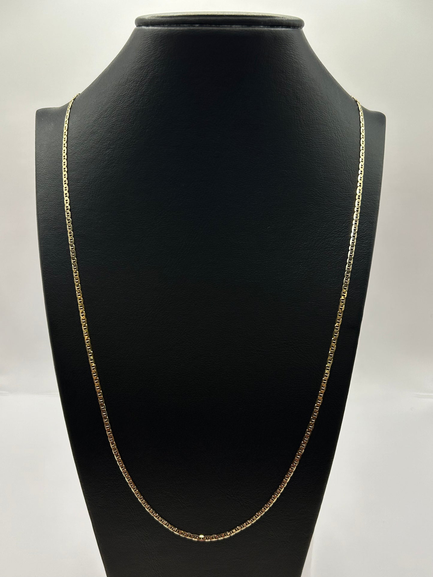 Italian Torsal Unisex Chain in 10k Yellow Gold