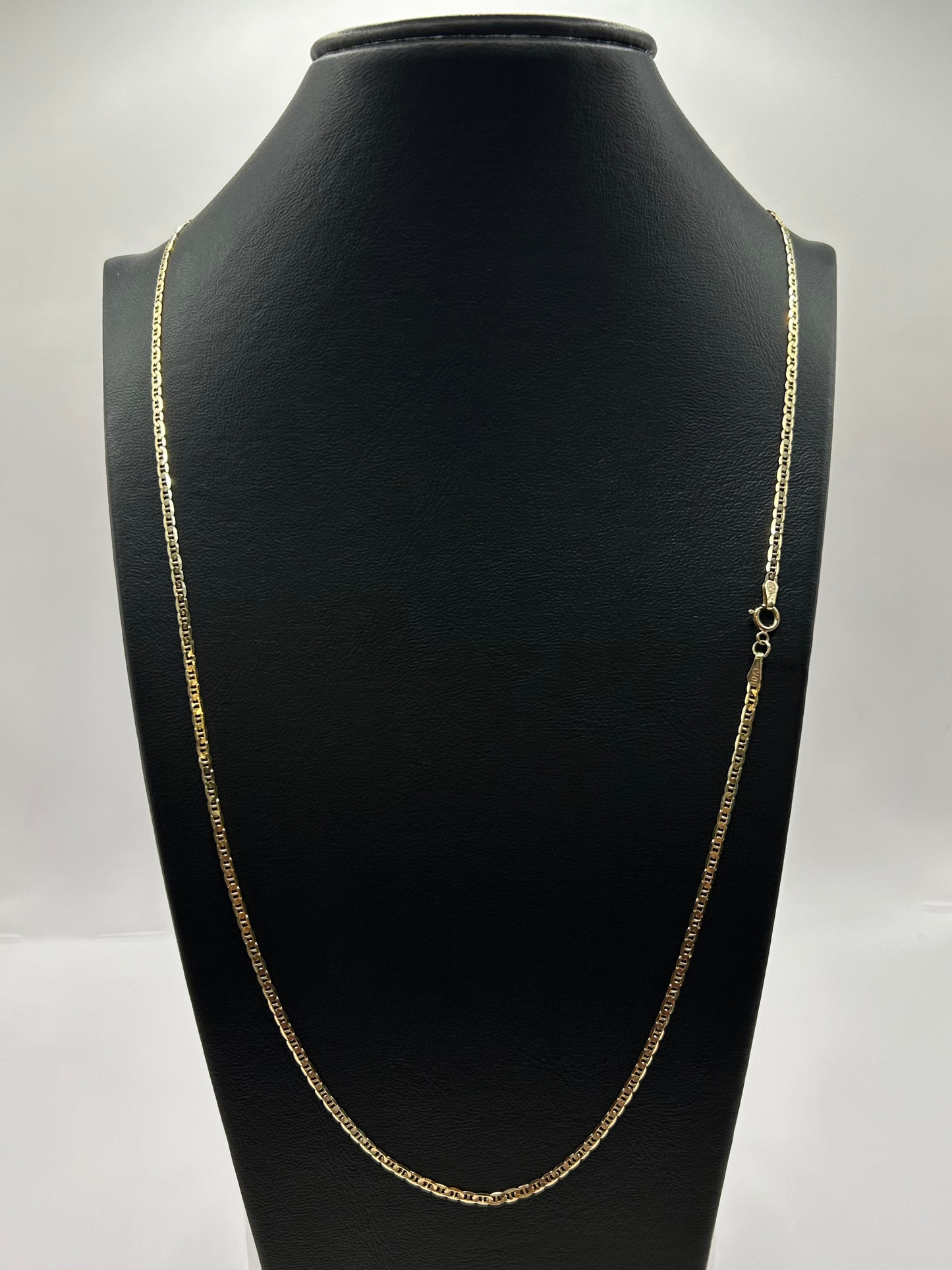 Italian Torsal Unisex Chain in 10k Yellow Gold