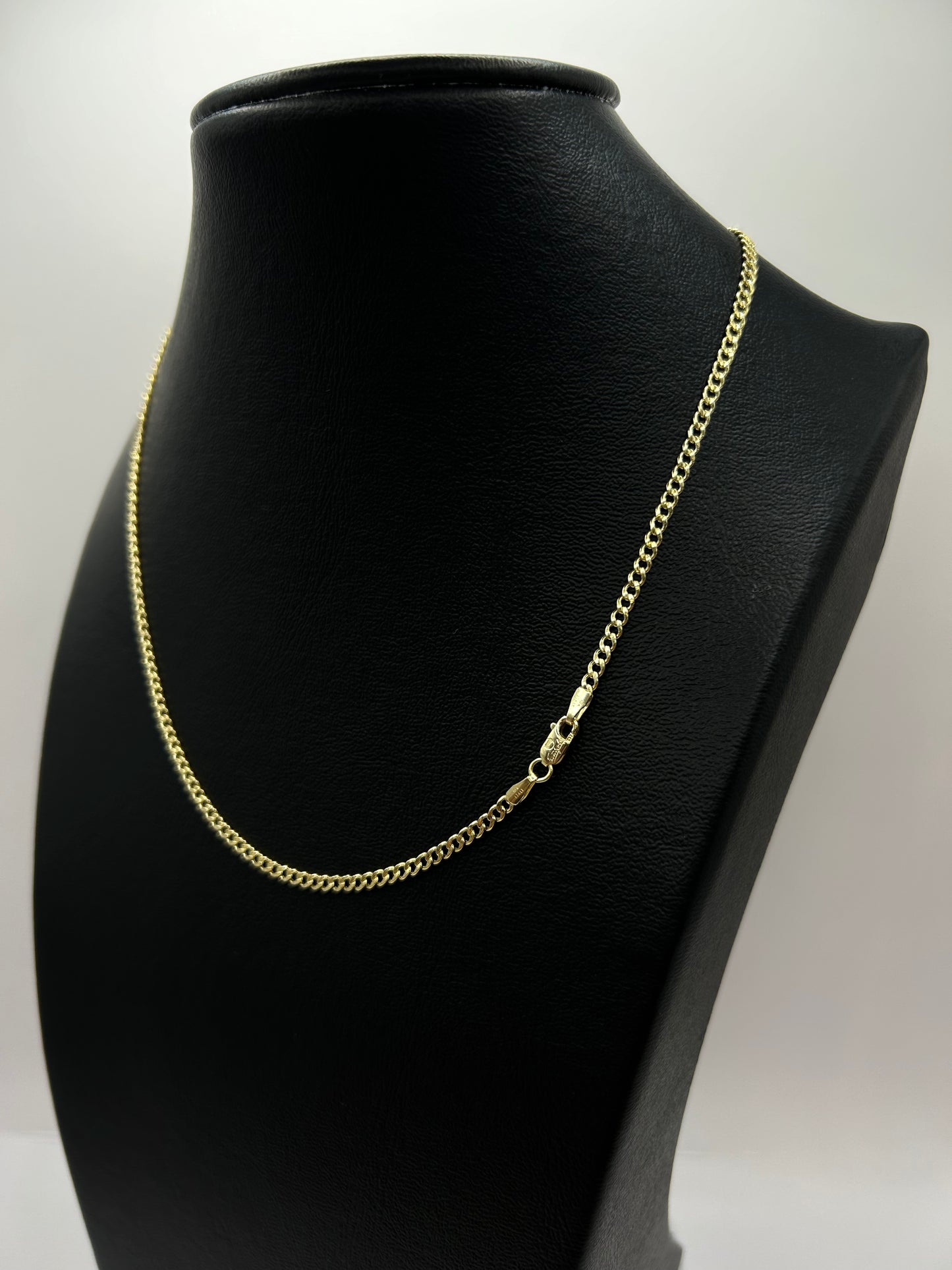 Italian Torsal Unisex Chain in 10k Yellow Gold