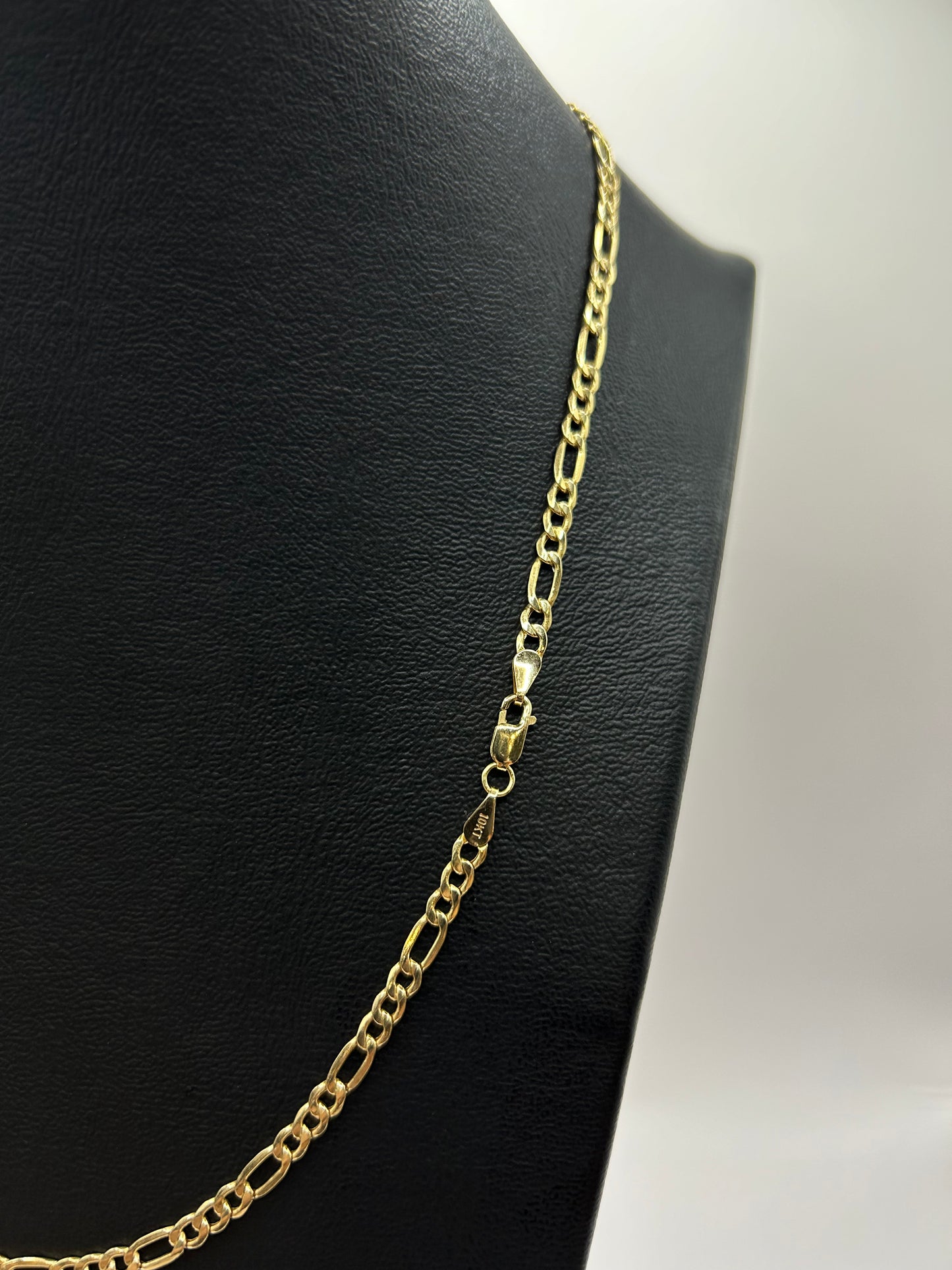 Italian Torsal Unisex Chain in 10k Yellow Gold