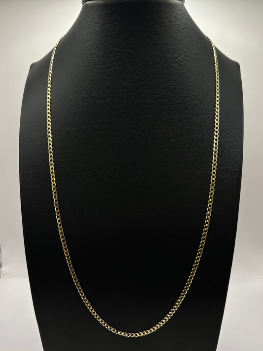 Italian Venice chain in 14k yellow gold 