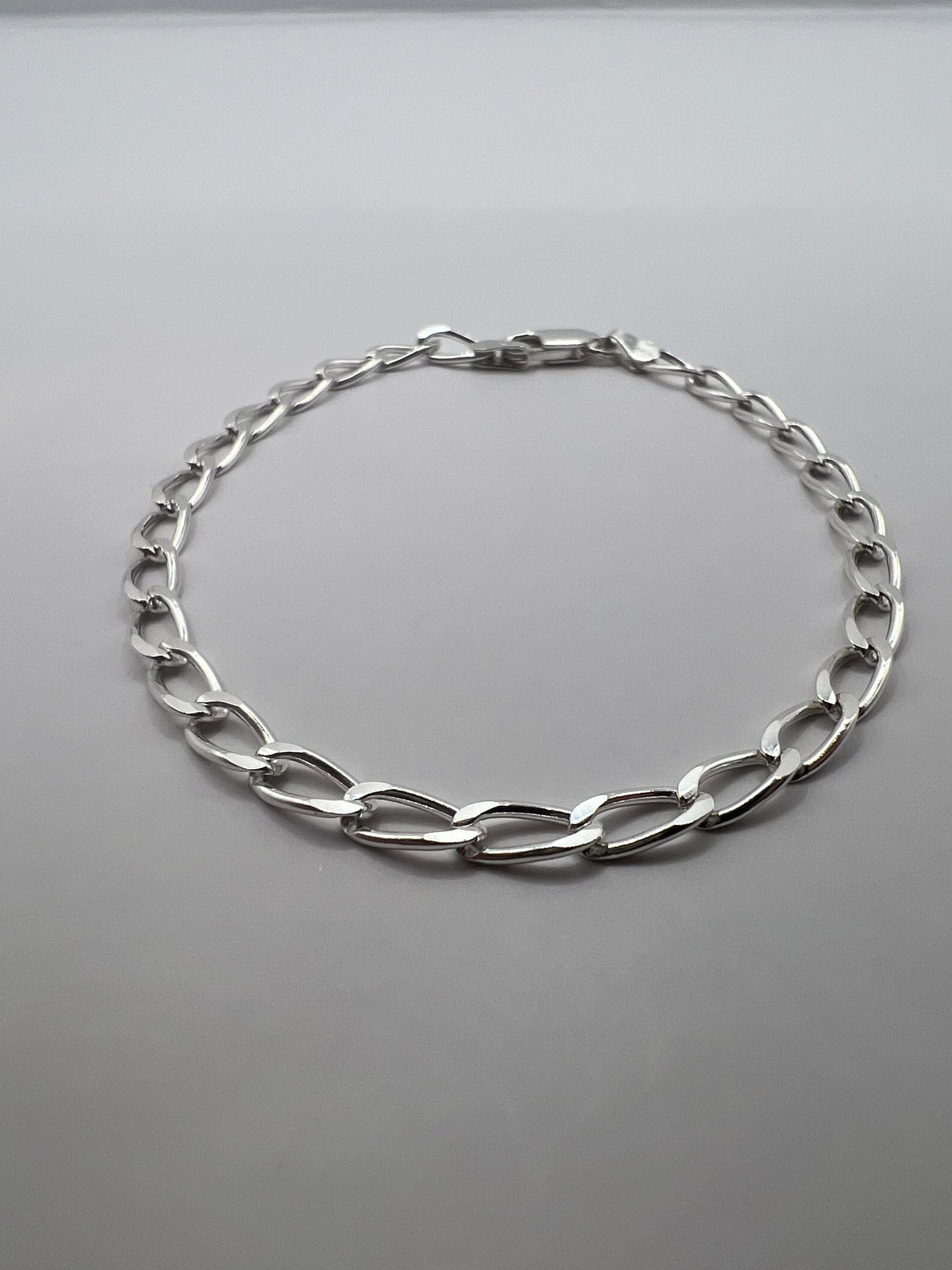 Pulso unisex de Plata .925 Eslabones 3mm 3.4gr 18cm